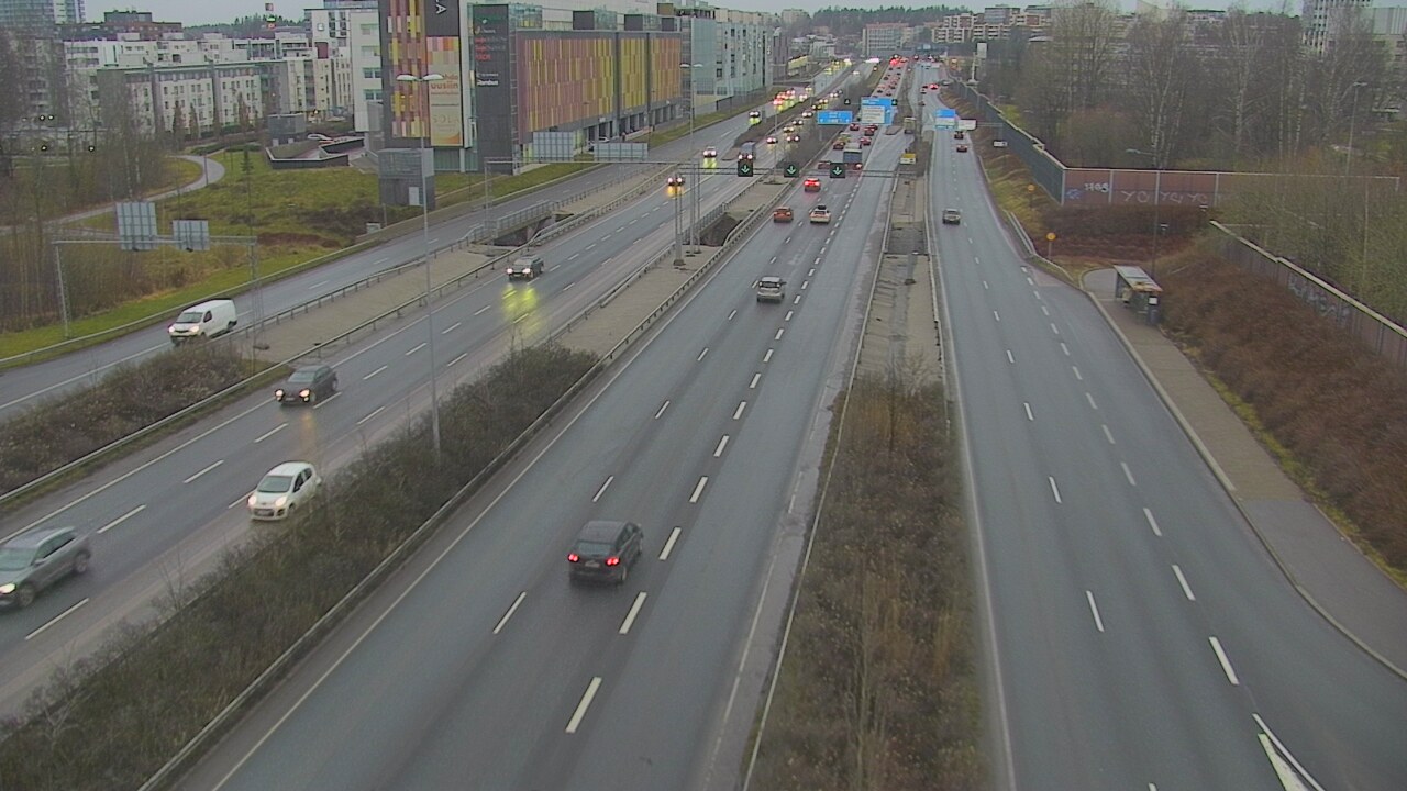 Weather Camera Image Road 101 Espoo Säterinsolmu, Espoo, Uusimaa