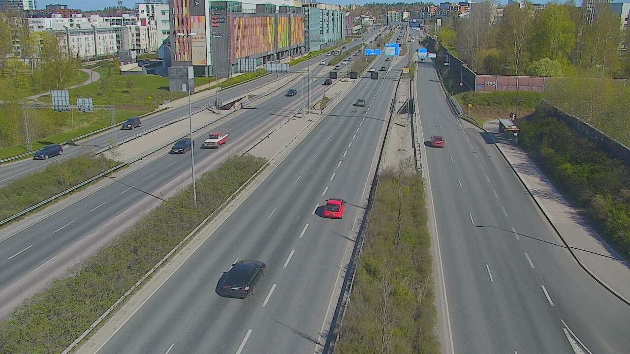 Weather Camera Image Road 101 Espoo Säterinsolmu, Espoo, Uusimaa