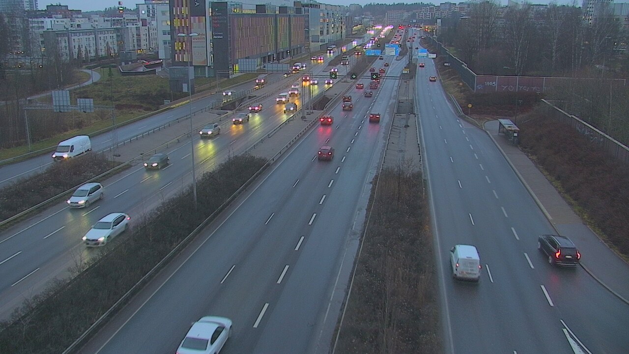 Weather Camera Image Road 101 Espoo Säterinsolmu, Espoo, Uusimaa