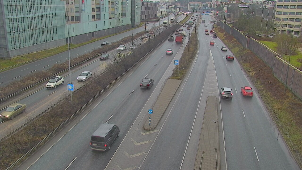 Weather Camera Image Väg 101 Esbo Bergans, Espoo, Uusimaa