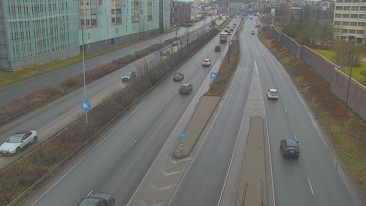 Weather Camera Image Väg 101 Esbo Bergans, Espoo, Uusimaa