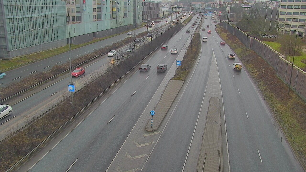 Weather Camera Image Väg 101 Esbo Bergans, Espoo, Uusimaa