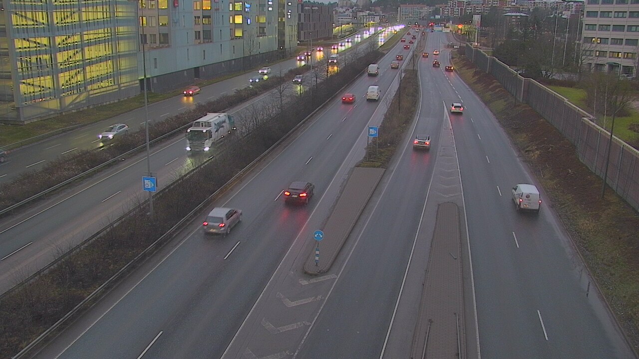 Weather Camera Image Väg 101 Esbo Bergans, Espoo, Uusimaa