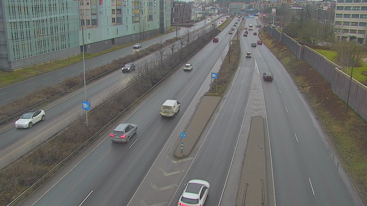 Weather Camera Image Väg 101 Esbo Bergans, Espoo, Uusimaa