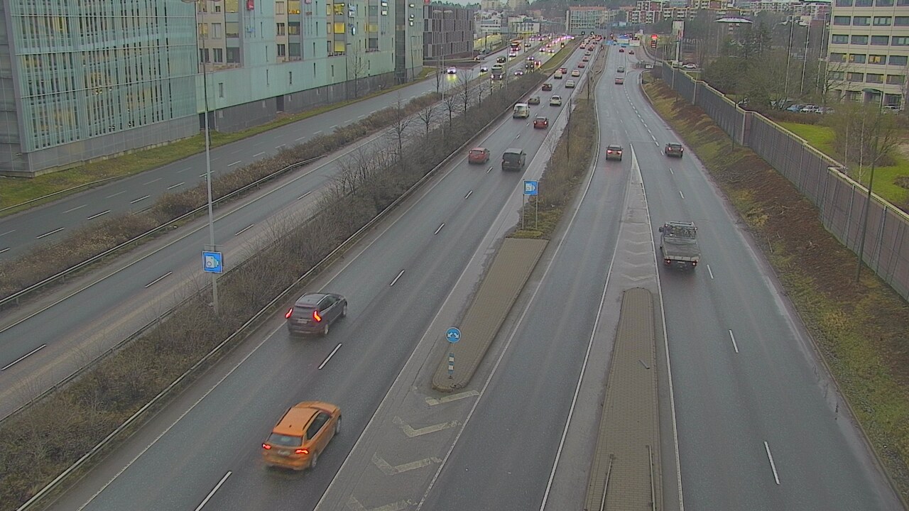 Weather Camera Image Väg 101 Esbo Bergans, Espoo, Uusimaa