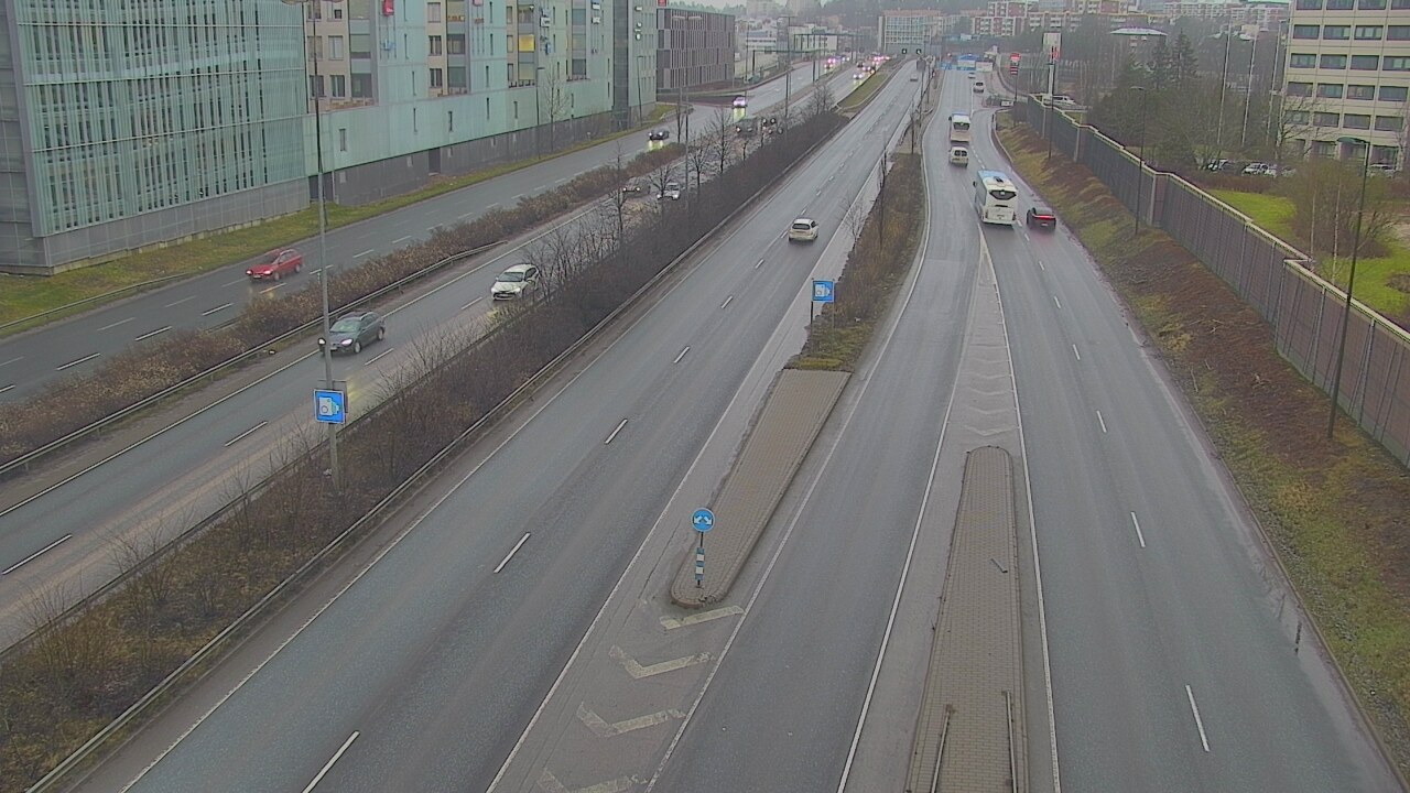 Weather Camera Image Väg 101 Esbo Bergans, Espoo, Uusimaa