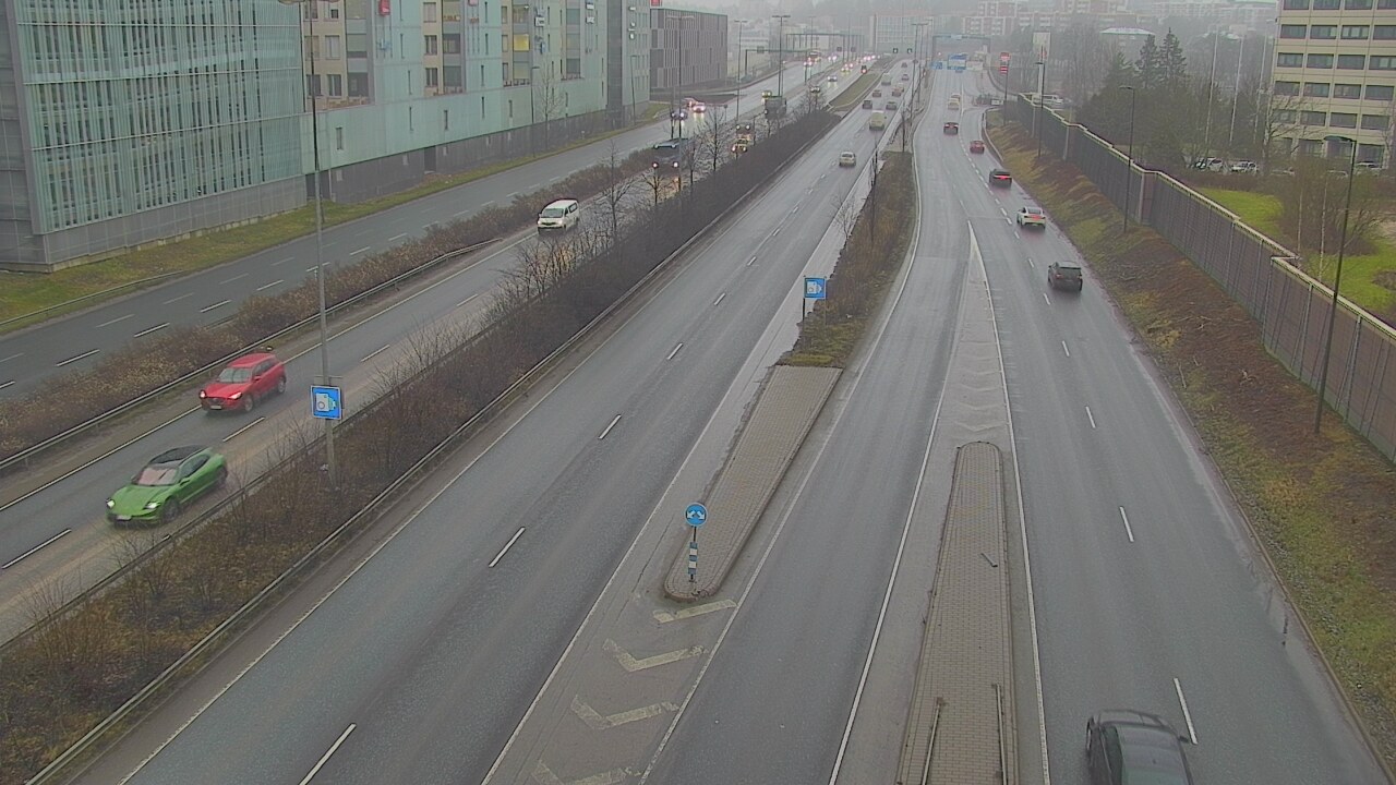 Weather Camera Image Väg 101 Esbo Bergans, Espoo, Uusimaa