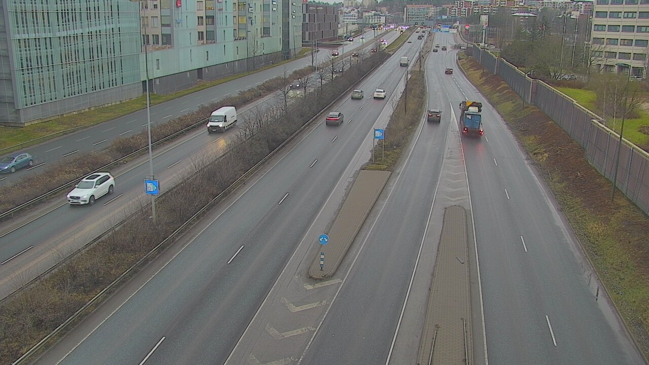 Weather Camera Image Väg 101 Esbo Bergans, Espoo, Uusimaa