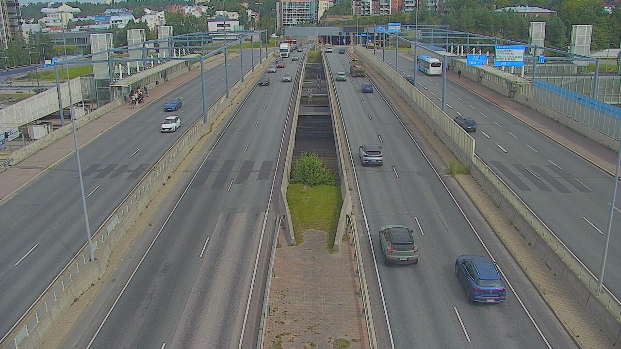 Weather Camera Image Road 101 Espoo Vermo, Espoo, Uusimaa