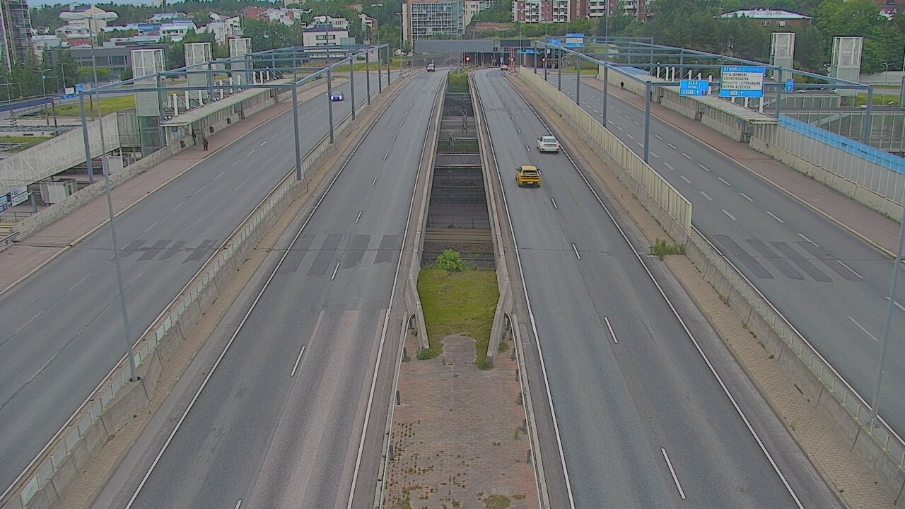 Weather Camera Image Road 101 Espoo Vermo, Espoo, Uusimaa