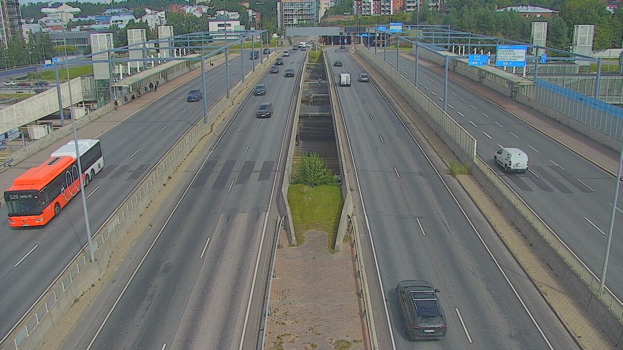 Weather Camera Image Road 101 Espoo Vermo, Espoo, Uusimaa