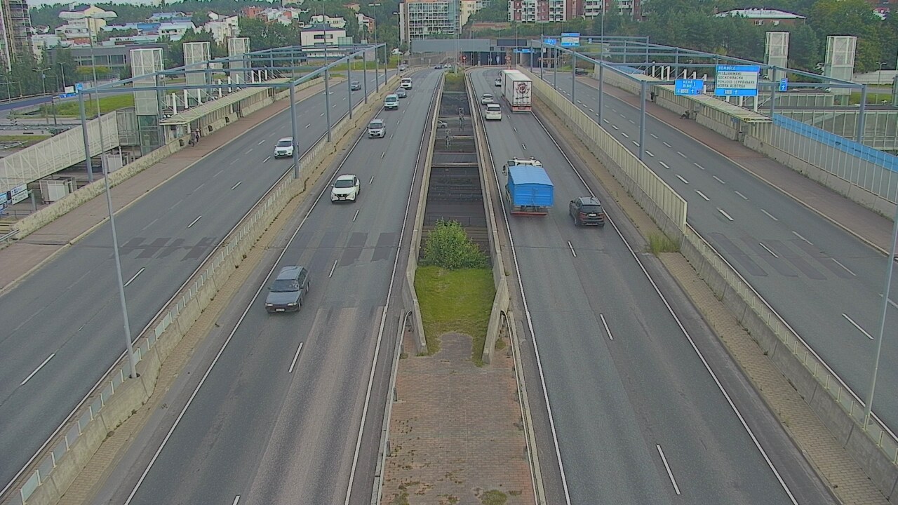 Weather Camera Image Road 101 Espoo Vermo, Espoo, Uusimaa