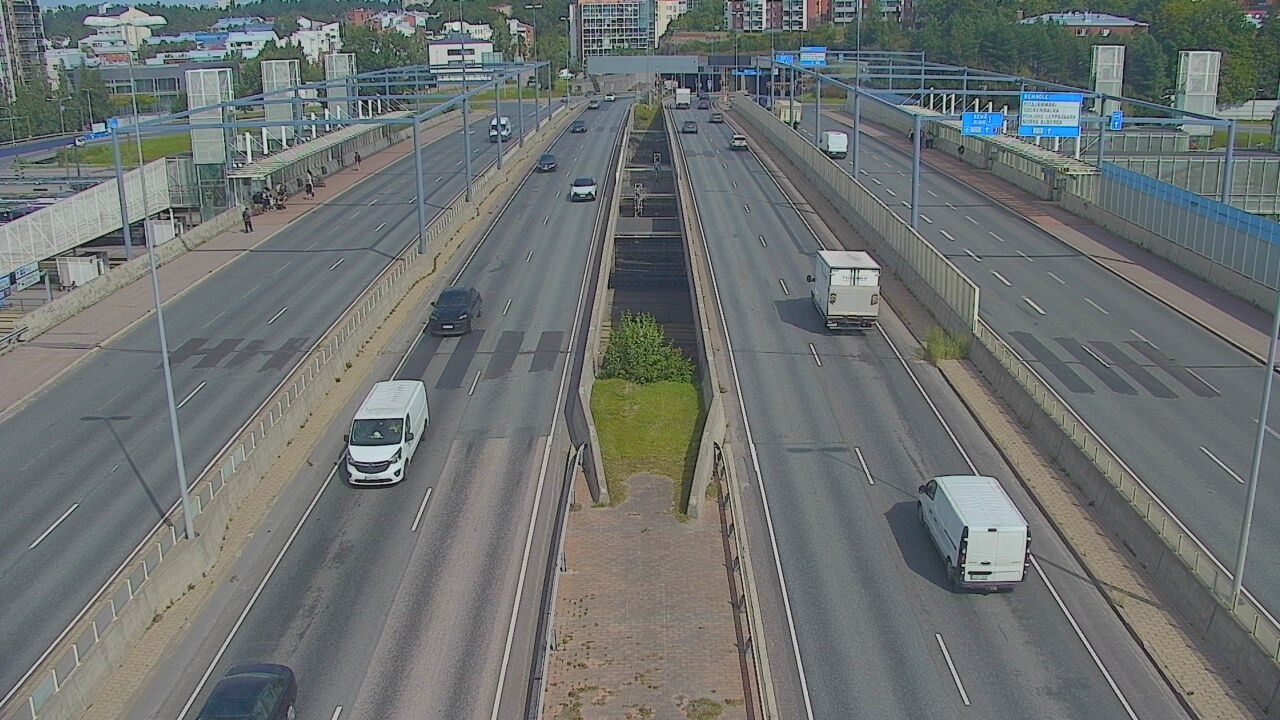 Weather Camera Image Road 101 Espoo Vermo, Espoo, Uusimaa