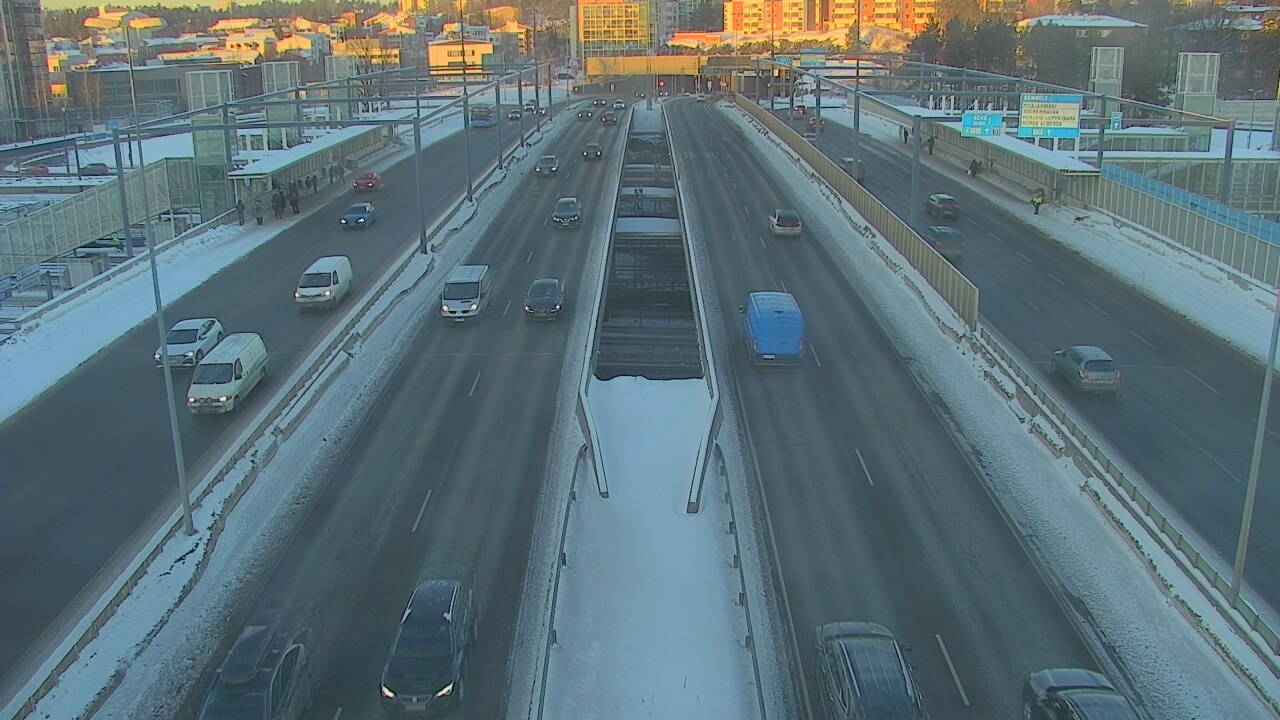 Weather Camera Image Road 101 Espoo Vermo, Espoo, Uusimaa