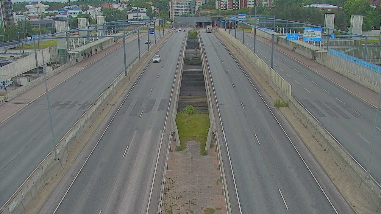 Weather Camera Image Road 101 Espoo Vermo, Espoo, Uusimaa