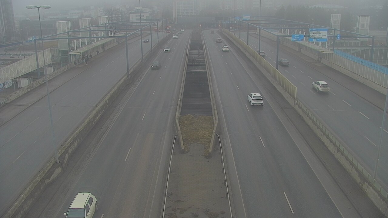 Weather Camera Image Road 101 Espoo Vermo, Espoo, Uusimaa