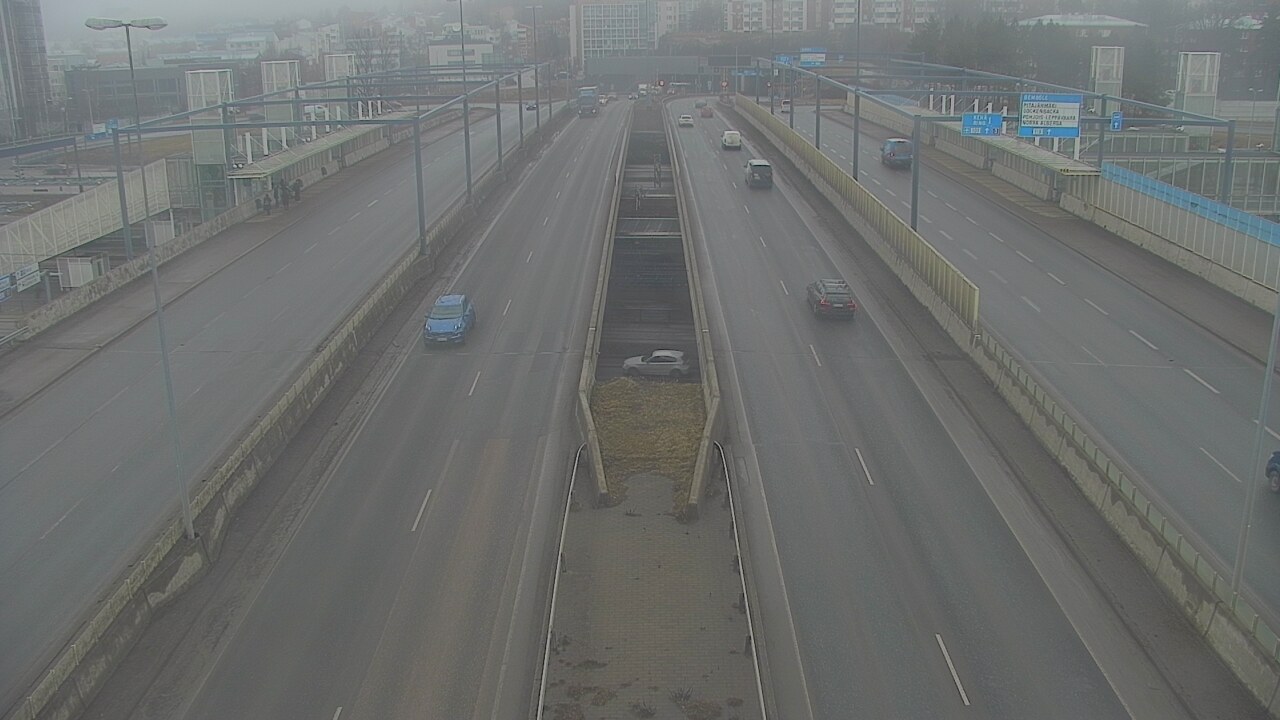 Weather Camera Image Road 101 Espoo Vermo, Espoo, Uusimaa