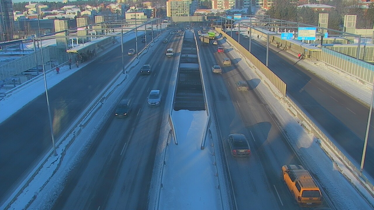 Weather Camera Image Road 101 Espoo Vermo, Espoo, Uusimaa