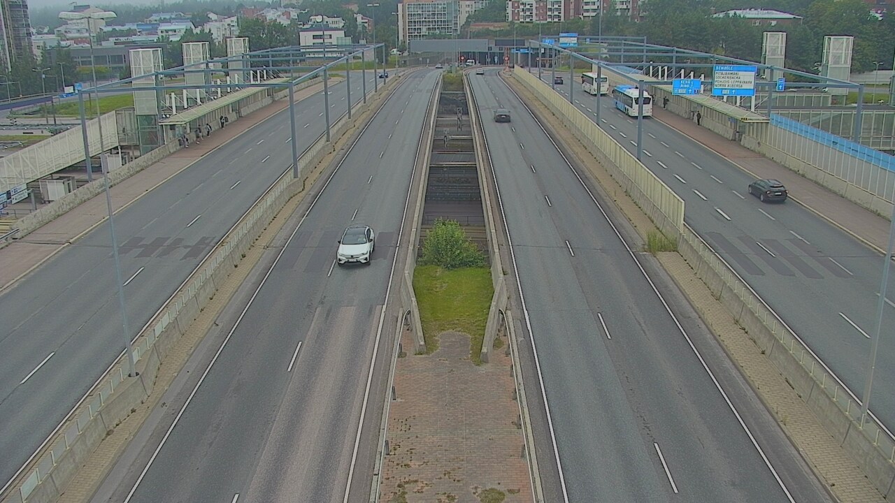 Weather Camera Image Road 101 Espoo Vermo, Espoo, Uusimaa