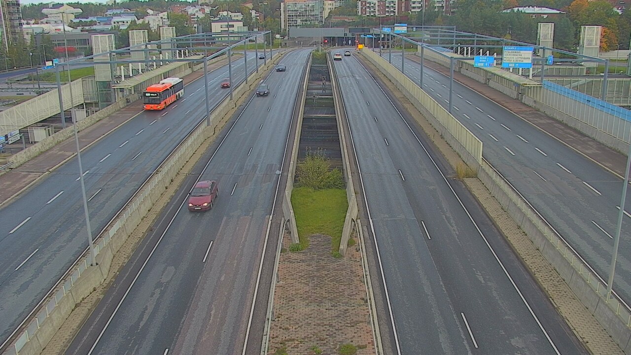 Weather Camera Image Road 101 Espoo Vermo, Espoo, Uusimaa