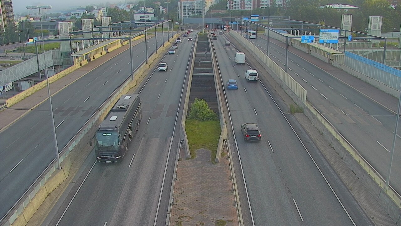 Weather Camera Image Road 101 Espoo Vermo, Espoo, Uusimaa