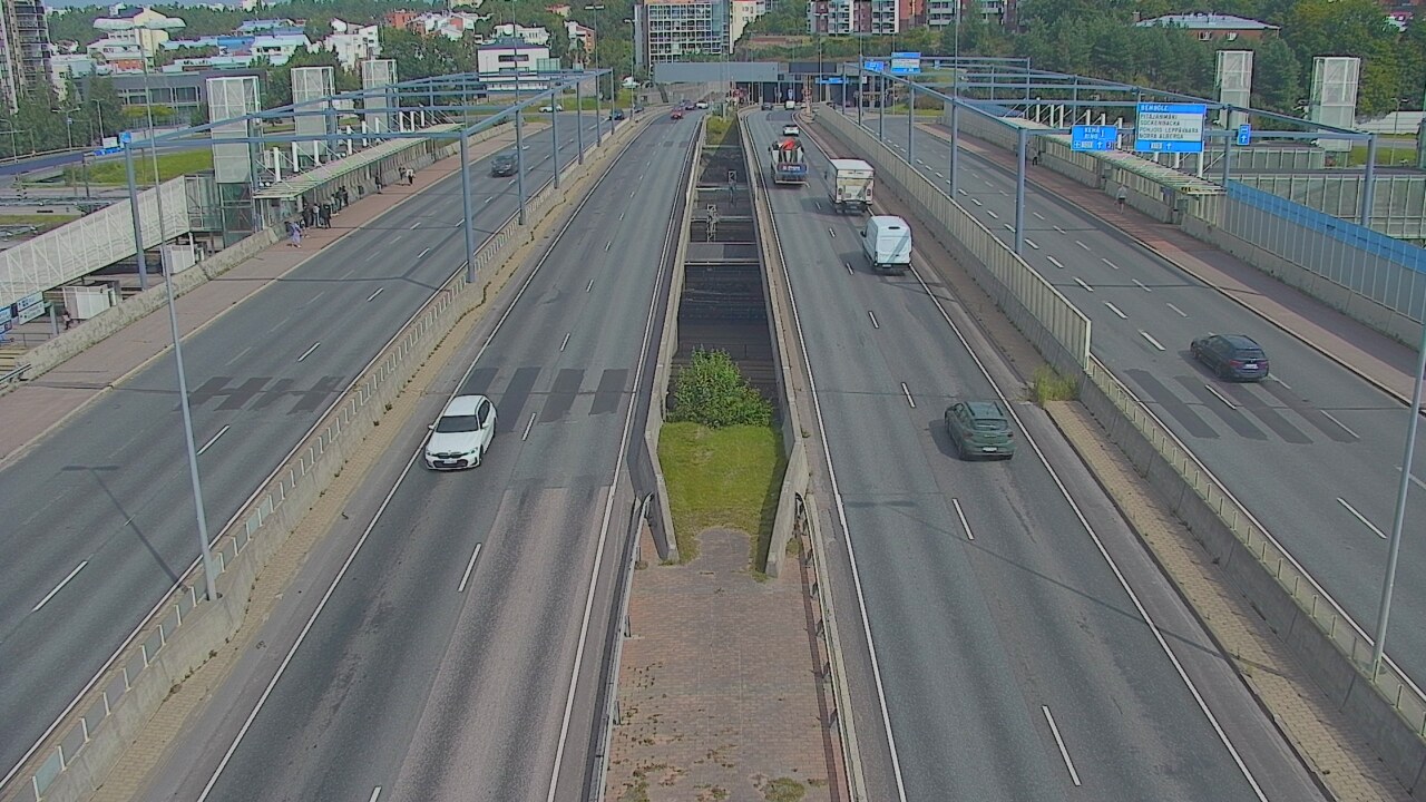 Weather Camera Image Road 101 Espoo Vermo, Espoo, Uusimaa
