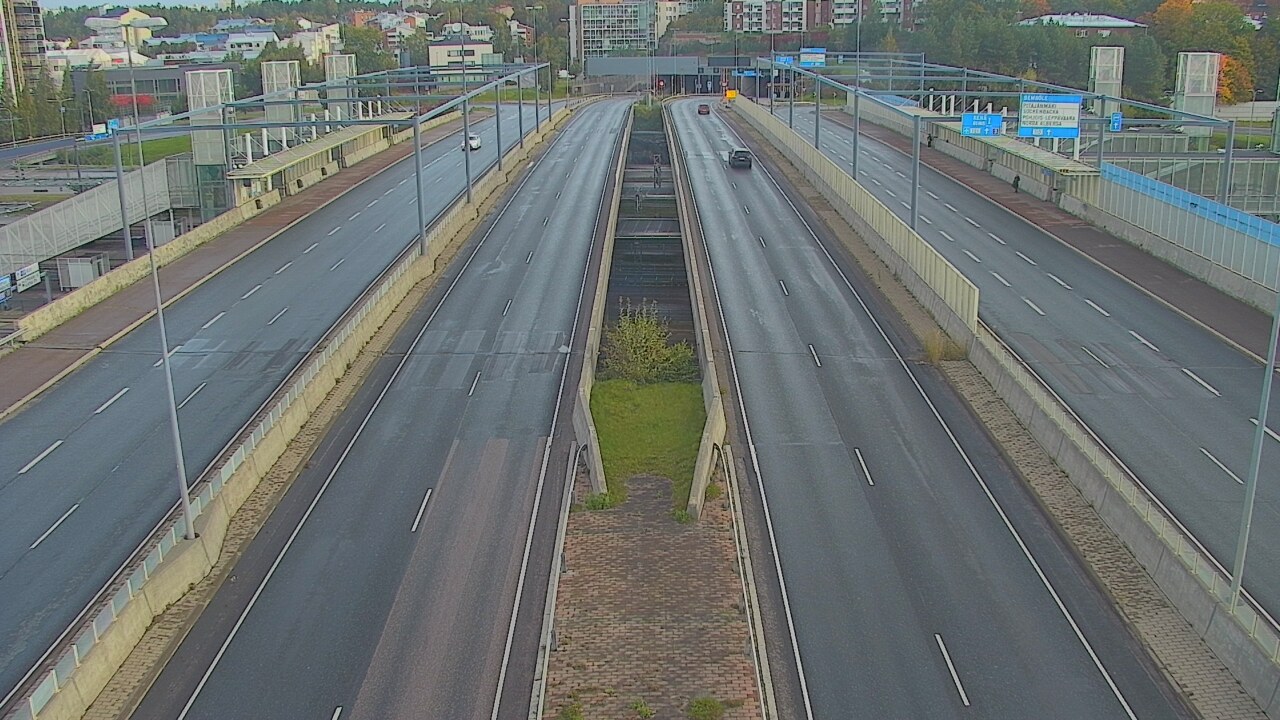 Weather Camera Image Road 101 Espoo Vermo, Espoo, Uusimaa