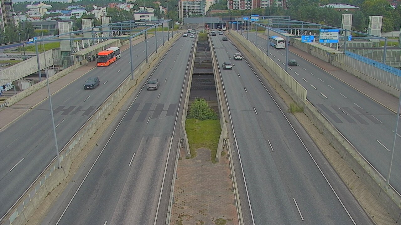 Weather Camera Image Road 101 Espoo Vermo, Espoo, Uusimaa