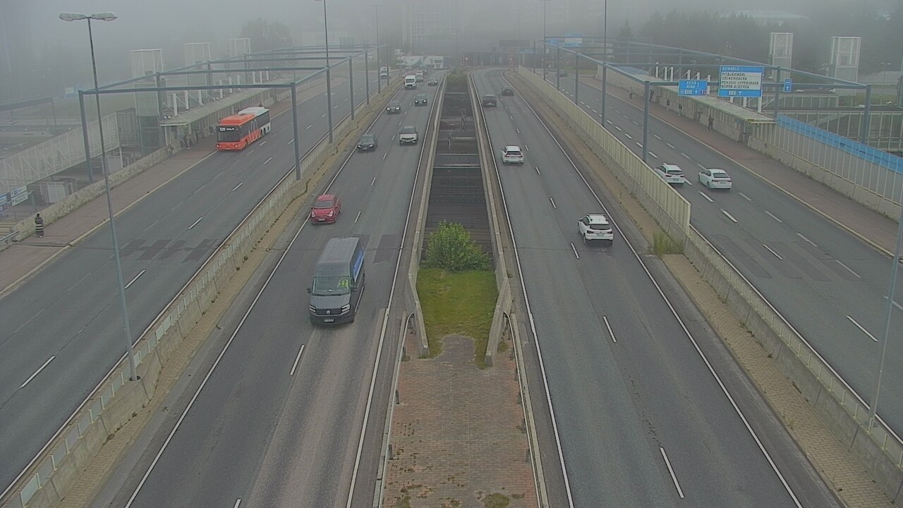 Weather Camera Image Road 101 Espoo Vermo, Espoo, Uusimaa