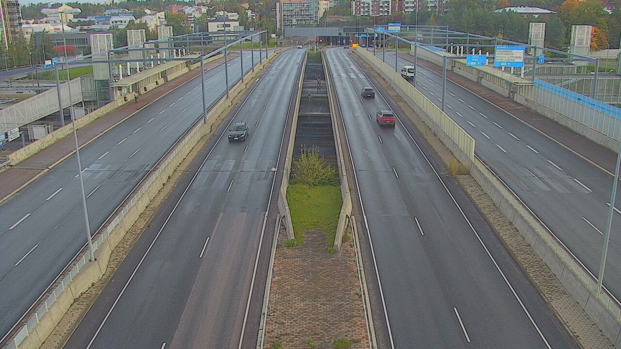 Weather Camera Image Road 101 Espoo Vermo, Espoo, Uusimaa
