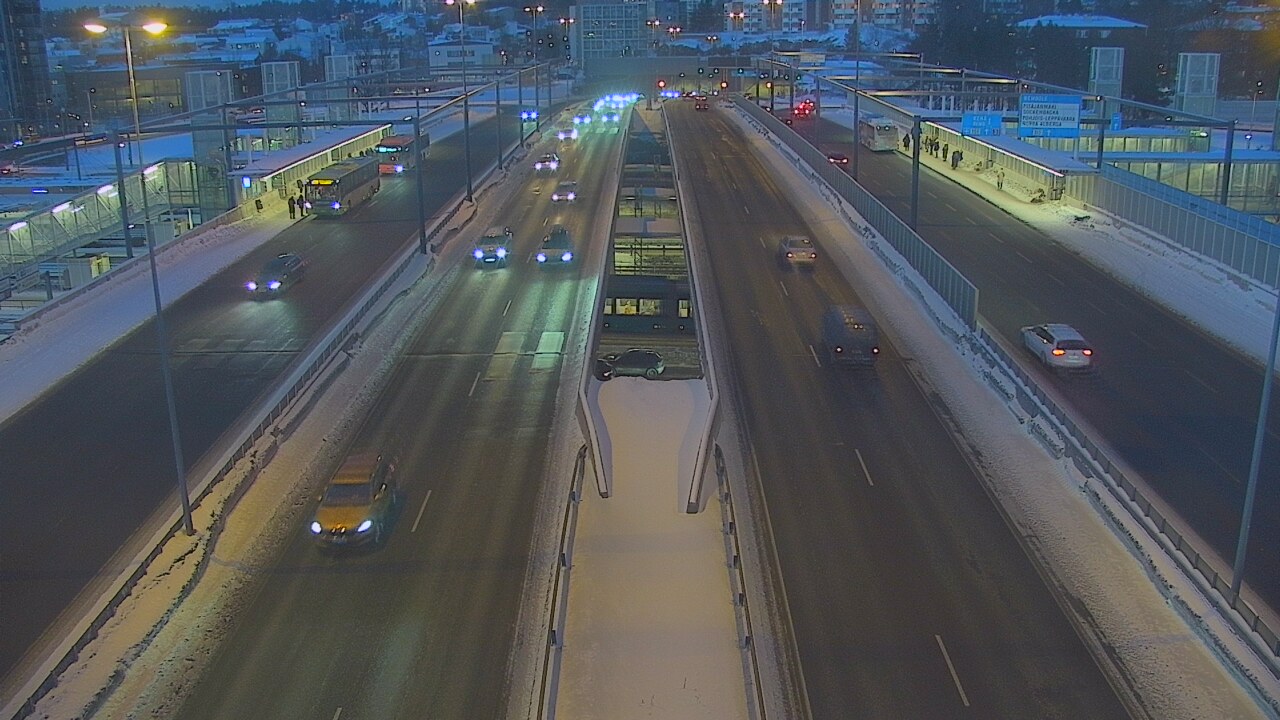 Weather Camera Image Road 101 Espoo Vermo, Espoo, Uusimaa