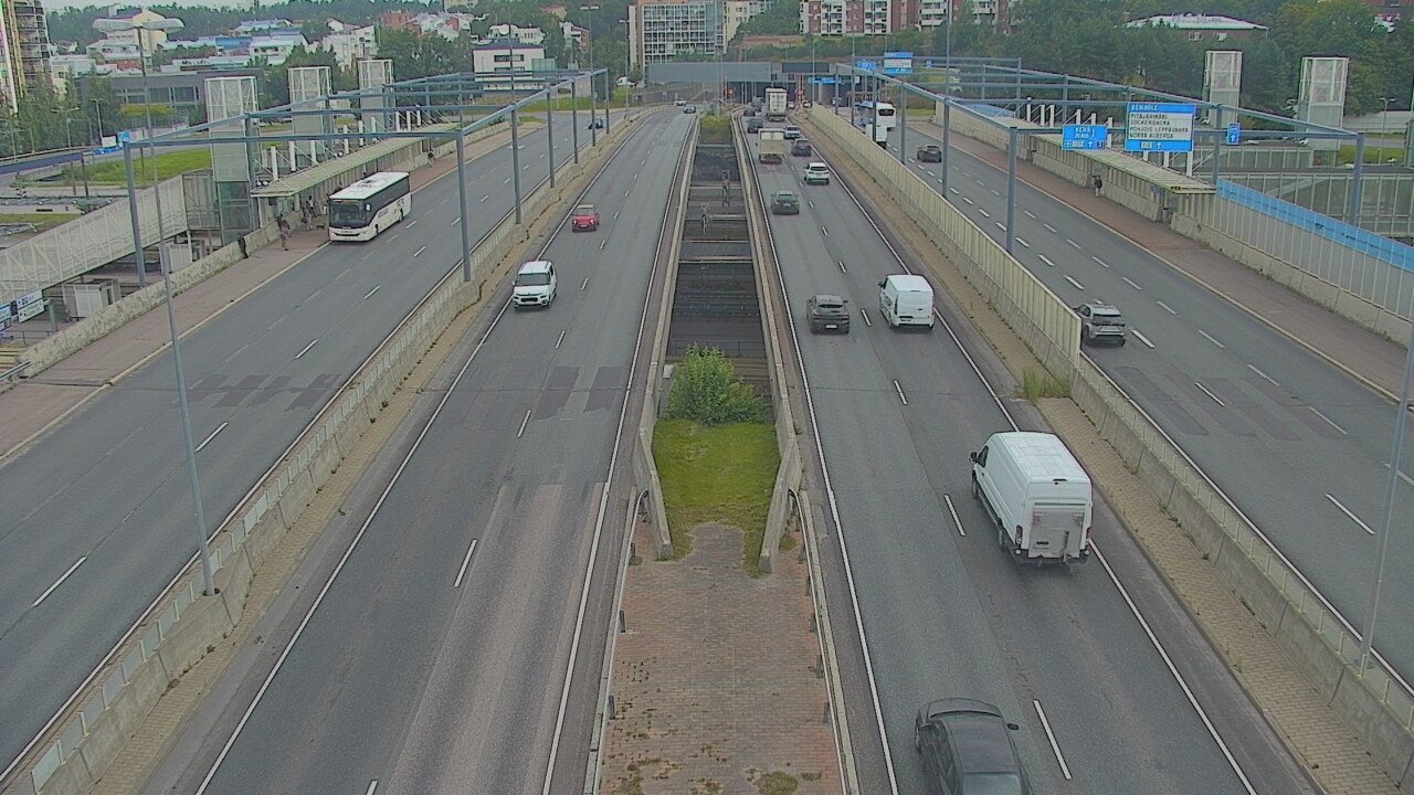 Weather Camera Image Road 101 Espoo Vermo, Espoo, Uusimaa