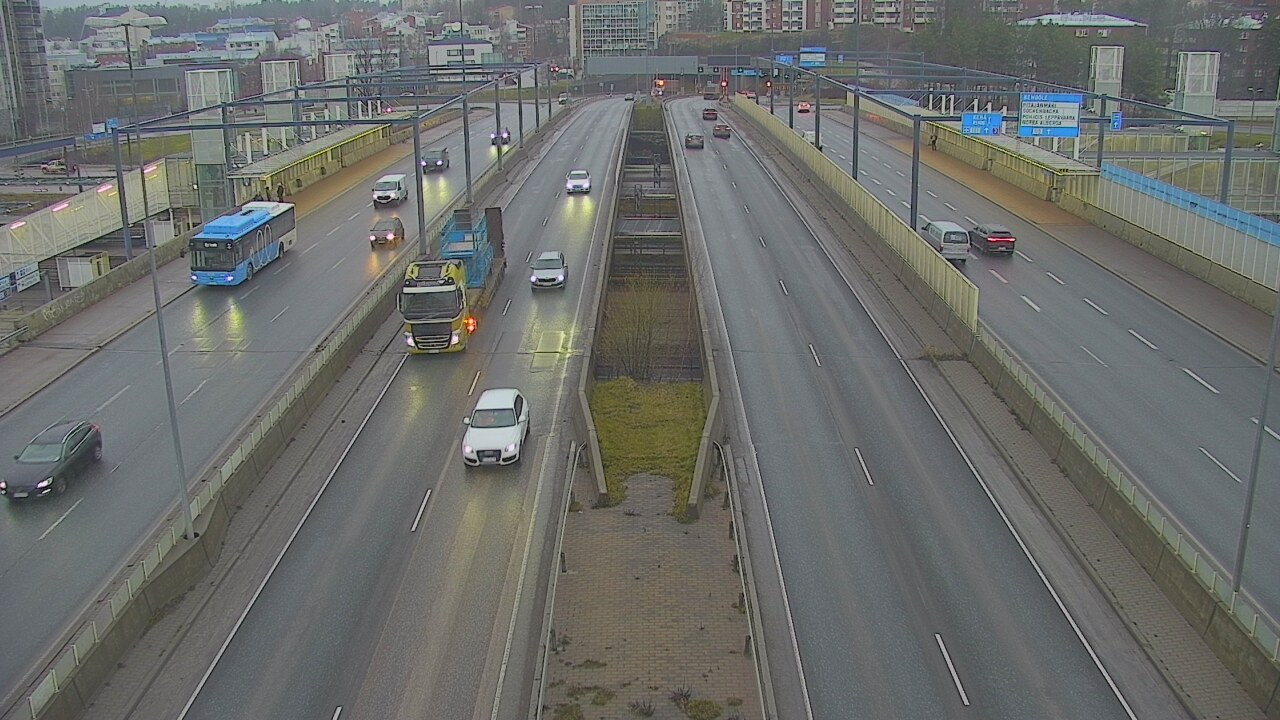 Weather Camera Image Road 101 Espoo Vermo, Espoo, Uusimaa
