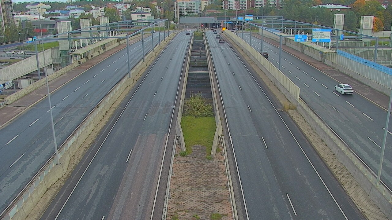 Weather Camera Image Road 101 Espoo Vermo, Espoo, Uusimaa
