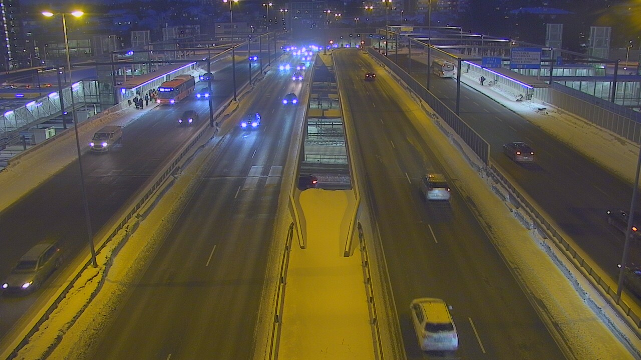 Weather Camera Image Road 101 Espoo Vermo, Espoo, Uusimaa