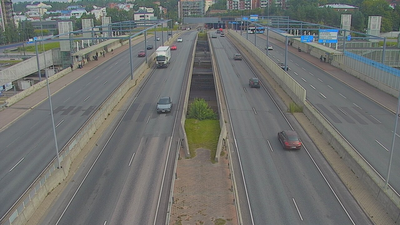Weather Camera Image Road 101 Espoo Vermo, Espoo, Uusimaa