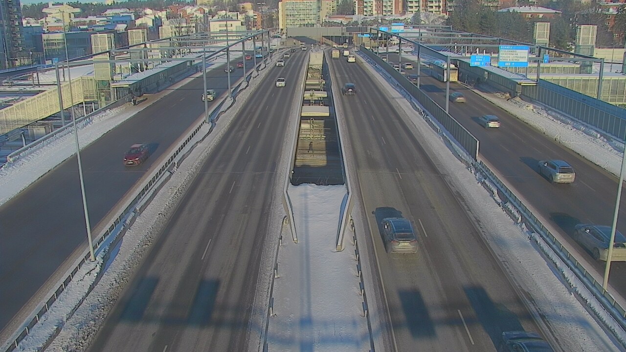 Weather Camera Image Road 101 Espoo Vermo, Espoo, Uusimaa