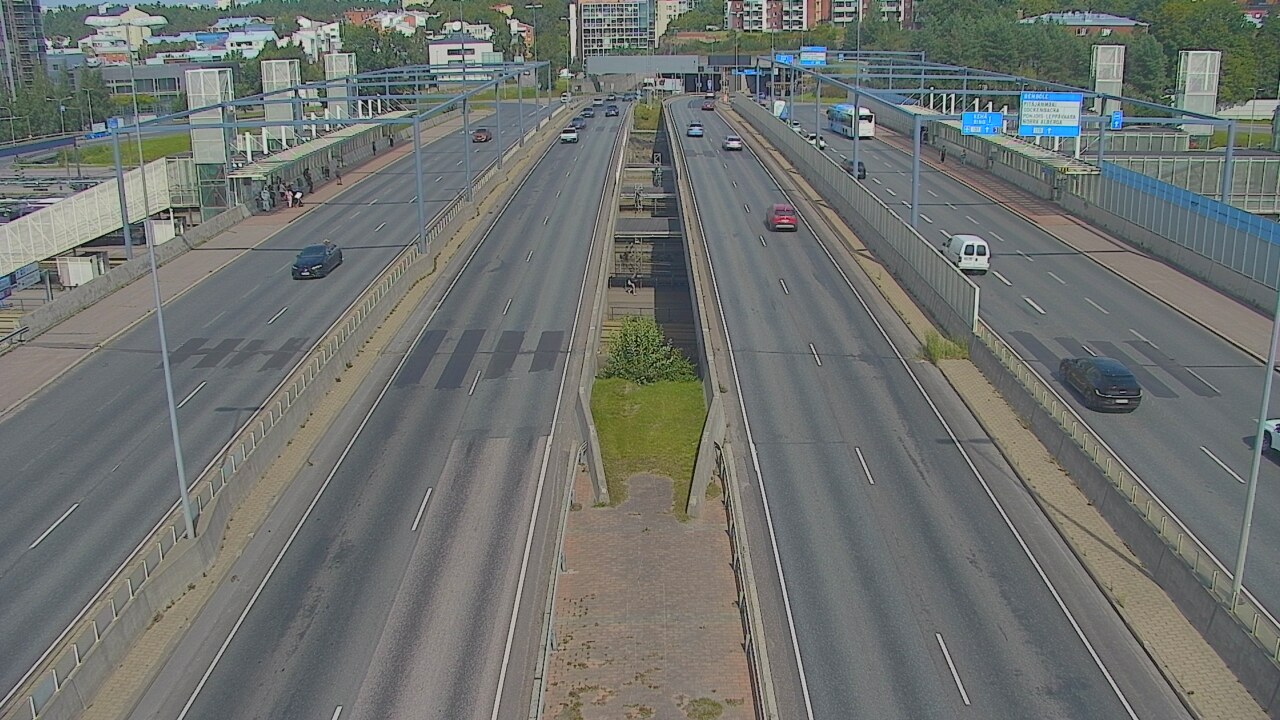 Weather Camera Image Road 101 Espoo Vermo, Espoo, Uusimaa