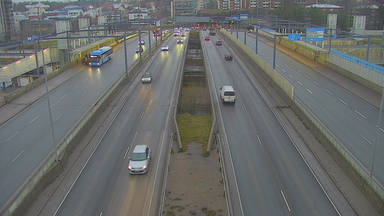 Weather Camera Image Road 101 Espoo Vermo, Espoo, Uusimaa