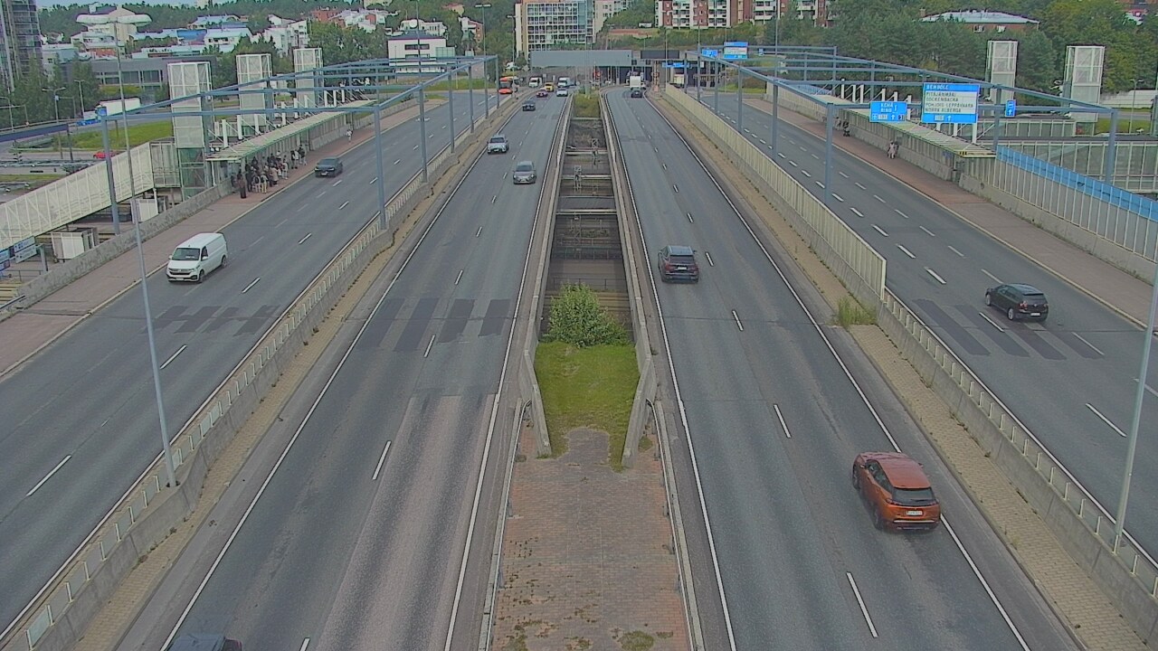 Weather Camera Image Road 101 Espoo Vermo, Espoo, Uusimaa
