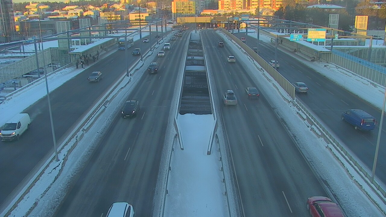 Weather Camera Image Road 101 Espoo Vermo, Espoo, Uusimaa