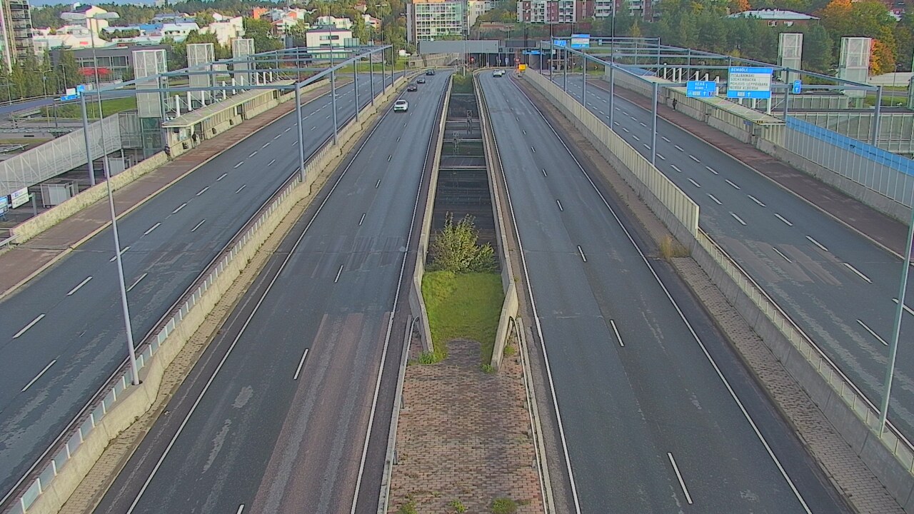 Weather Camera Image Road 101 Espoo Vermo, Espoo, Uusimaa