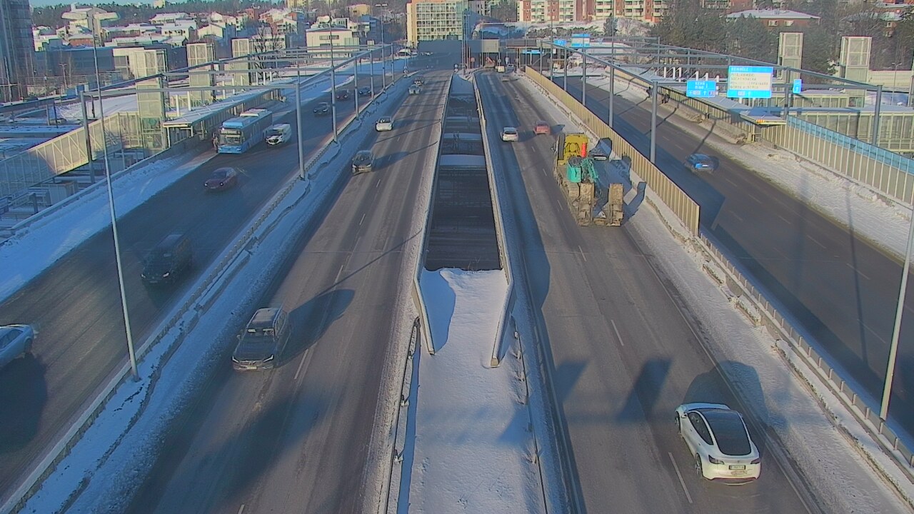 Weather Camera Image Road 101 Espoo Vermo, Espoo, Uusimaa