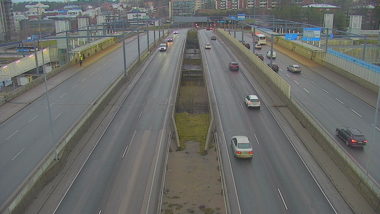 Weather Camera Image Road 101 Espoo Vermo, Espoo, Uusimaa