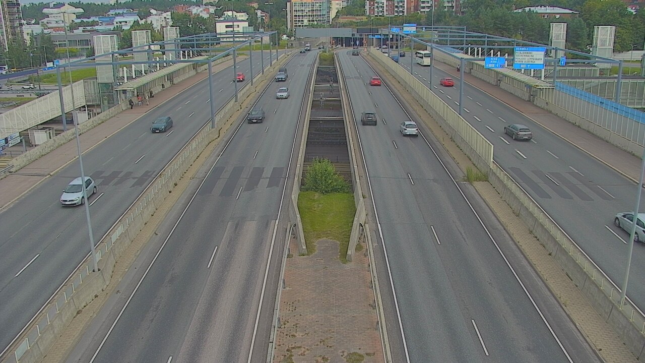 Weather Camera Image Road 101 Espoo Vermo, Espoo, Uusimaa