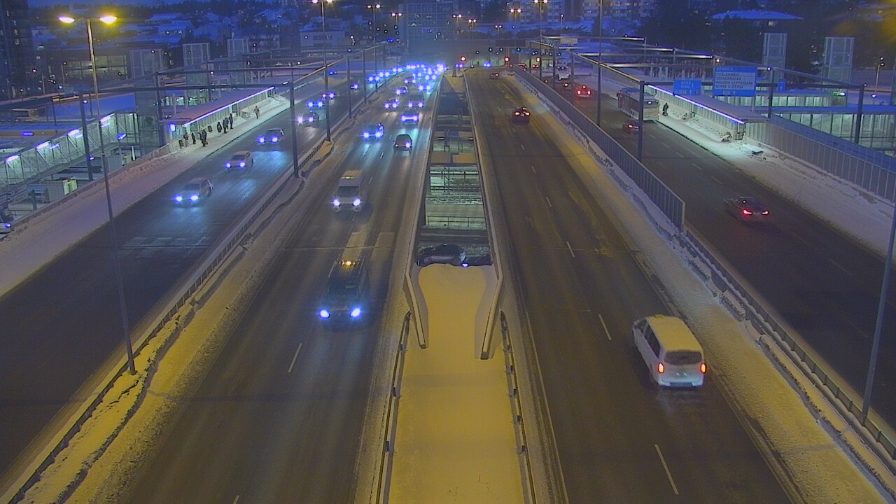 Weather Camera Image Road 101 Espoo Vermo, Espoo, Uusimaa