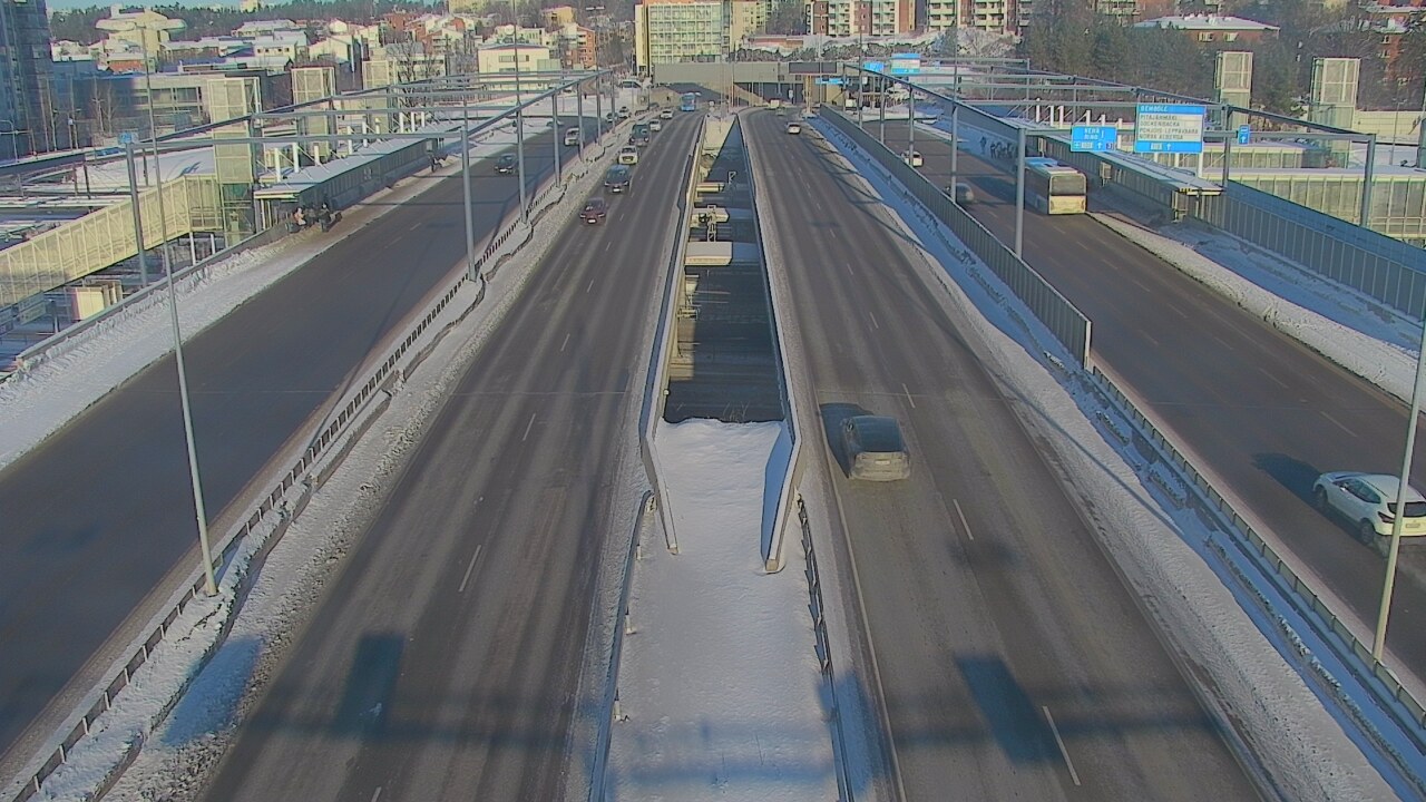 Weather Camera Image Väg 101 Esbo Vermo, Espoo, Uusimaa