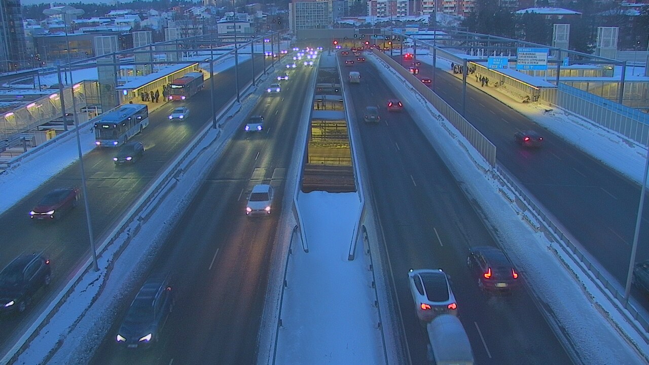 Weather Camera Image Road 101 Espoo Vermo, Espoo, Uusimaa