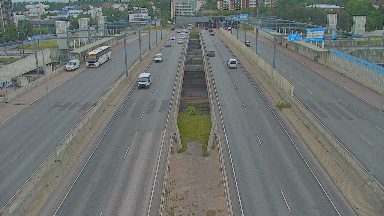Weather Camera Image Road 101 Espoo Vermo, Espoo, Uusimaa