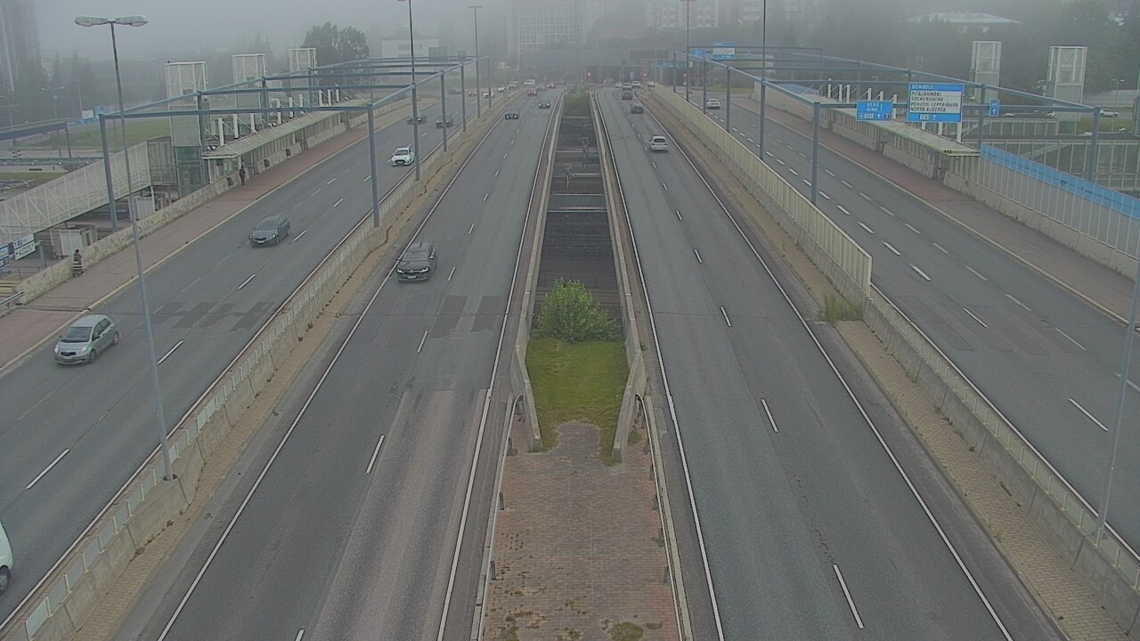 Weather Camera Image Road 101 Espoo Vermo, Espoo, Uusimaa